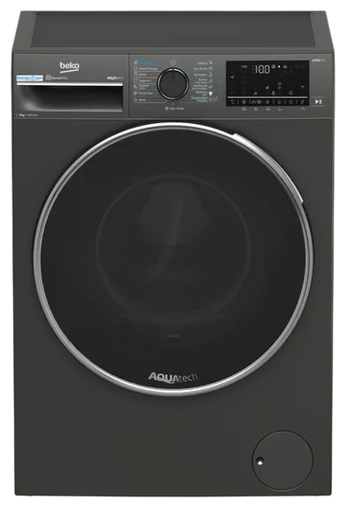 Beko Mašina za pranje veša B7WFU69418MG ES, 9 kg, 1400 o/min, Inverter, Tamno siva