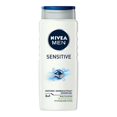 NIVEA gel za tuširanje za muškarce Sensitive White 500ml
