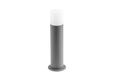 GTV Vrtna LED svjetiljka CORTA-P 40 cm E27 IP44 siva