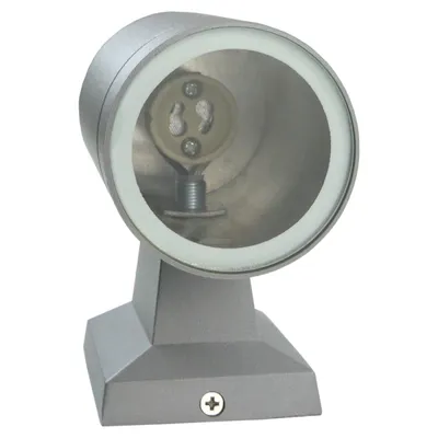 GTV Zidna LED rasvjetna tijela BALEO 1*GU10 IP54 siva