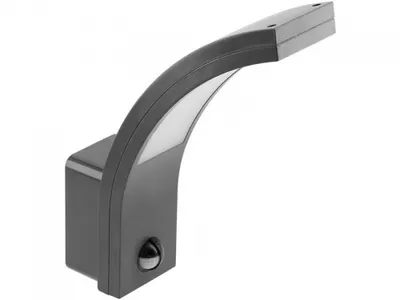 GTV LED zidna lampa PARIS SZ 10W 4000K IP54 crna