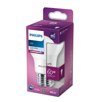 PHILIPS LED sijalica 7.5W(60W) A60 E27 CW FR ND 1PF/10