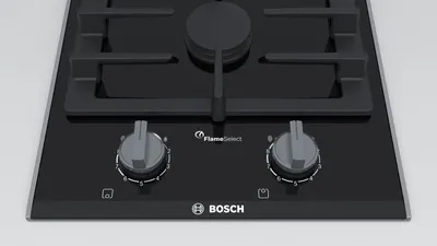 BOSCH plinska ugradbena ploča za kuhanje serije 8 crna