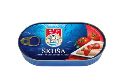 EVA fileti skuše u paradajz sosu 170g