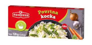 PODRAVKA kocka povrća 120g