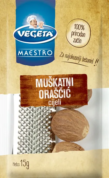 VEGETA MAESTRO Muškatni oraščić cijeli 15g