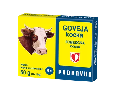 PODRAVKA goveđa kocka retro 60g