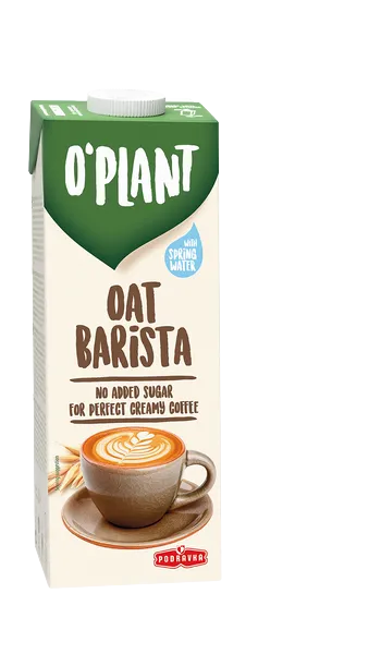 O'PLANT Biljno mlijeko zobeno barista 1 l