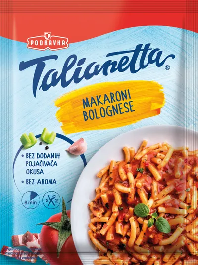 TALIANETTA Makaroni bolonjez 160g