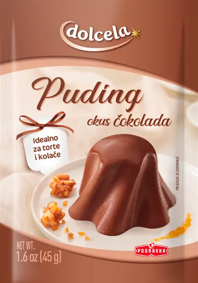 DOLCELA čokoladni puding 45g