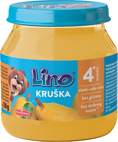 LINO kaša od krušaka 130g