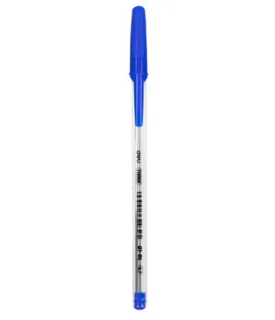 Deli Hemijska olovka EQ1 EQ1-BL, 0.7 mm, Plava