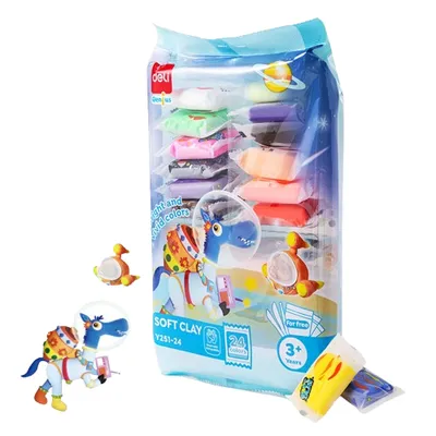 Set mase za modeliranje, 24 komada, 144g, Šarena