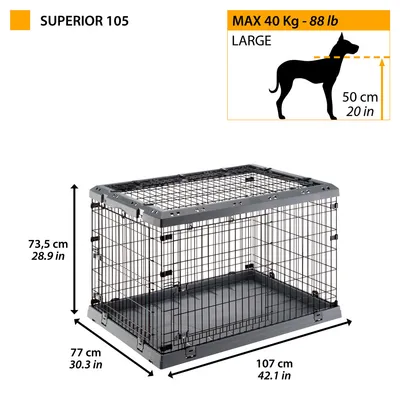 FERPLAST kavez za pse 105 SUPERIOR