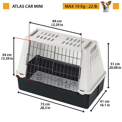 FERPLAST ATLAS CAR MINI autotransporter