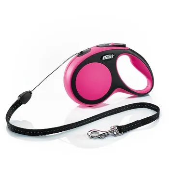 Flexi New Comfort Cord povodac za pse, S, 8m, roza