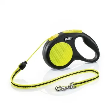 Flexi New Neon Cord povodac za pse, M, 5m, žuti