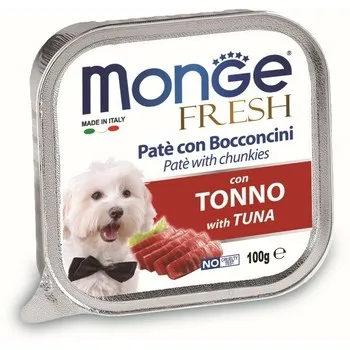Monge Fresh hrana za pse, pašteta, tuna, za odrasle pse, 100 g