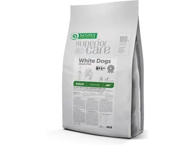 NATURE'S PROTECTION Suha hrana za pse bijele dlake Bez žitarica S insektima Mali odrasli 10 kg