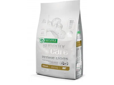 ZAŠTITA PRIRODE Suva hrana za belodlake pse Mala i Mini Adult Jagnjetina 4kg