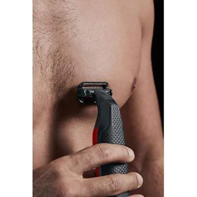 ROWENTA Trimer za bradu TN6040 sivo-crvena