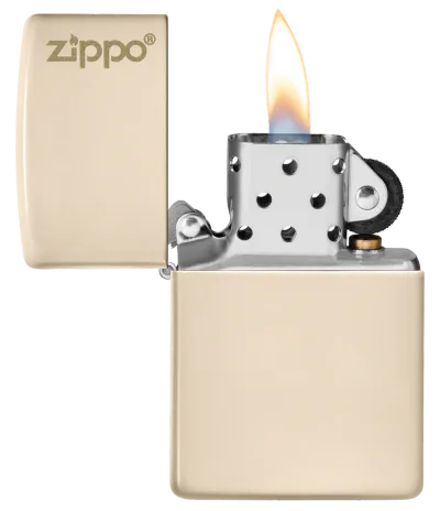 Zippo Upaljač Flat Sand Zippo Logo 49453ZL