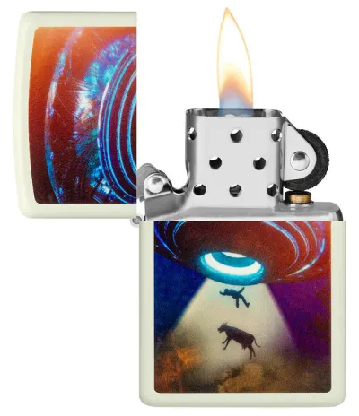 Zippo Upaljač UFO Design Glow In The Dark 49838