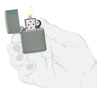 Zippo Upaljač Classic Sage Zippo Logo 49843ZL