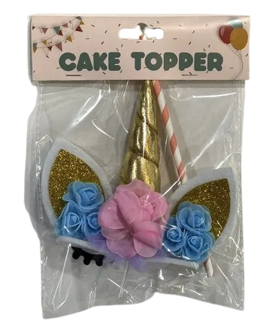 Set ukrasa za tortu Unicorn
