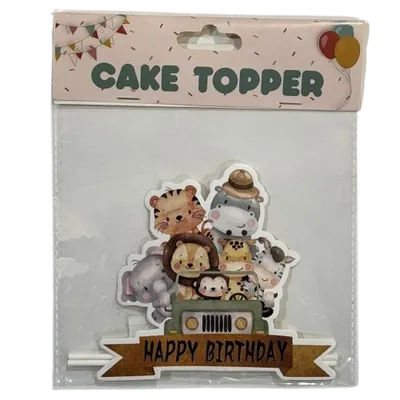 Ukras za tortu Happy Birthday