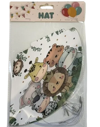 Set rođendanskih kapica Jungle, 6 komada