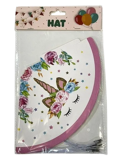 Set rođendanskih kapica Unicorn, 6 komada