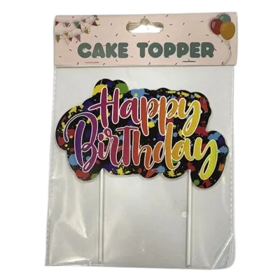 Set ukrasa za tortu Happy Birthday