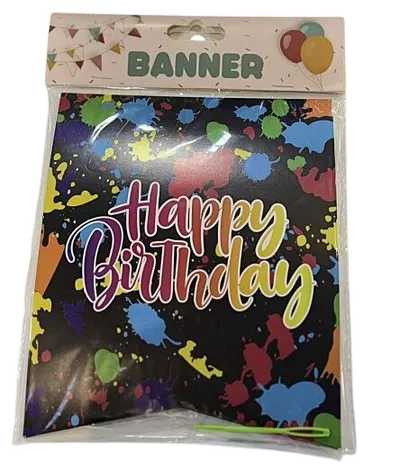 Rođendanski baner Happy Birthday, 2.5m