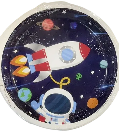 Papirni tanjiri Cosmic, 23 cm, 8 komada