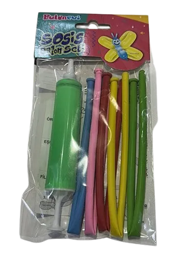 Set balona za modeliranje, 5 komada + Pumpa