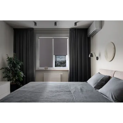 LUANCE Dnevne roletne 45x90 cm, Siva