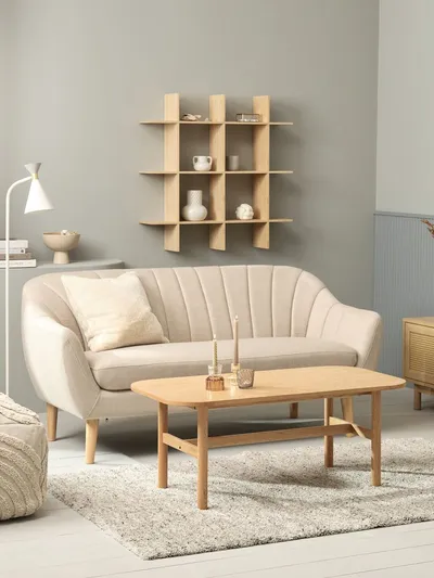 Linnea Dvosjed 170x82x81cm, Bež