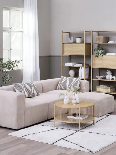 Aurora Sofa Lenjivac-produžetak, Bež