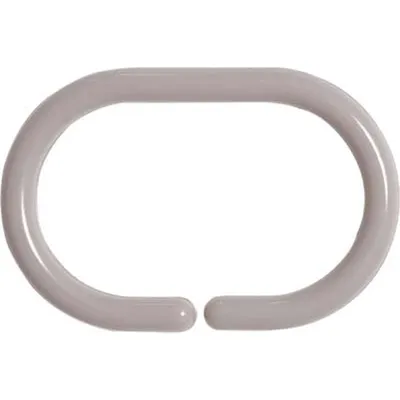 TENDANCE Kuke za zavjese 12/1 4x6cm pp, sive
