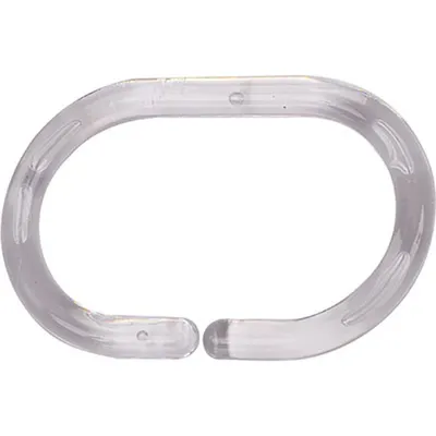 TENDANCE Karice za zavjese 12/1 4x6cm pp, prozirne
