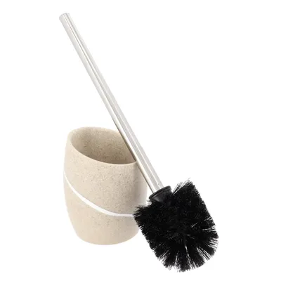 TENDANCE WC četka s efektom kamena 36,6x10,2x9,7 cm poliresin, bež