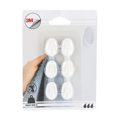 TENDANCE Set od 6 kuka 3m 2,7 x 1,8 x 2,5 plastične, bijela