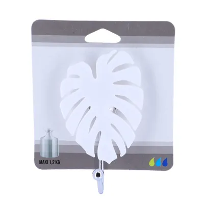 TENDANCE Kuka za list 5,8x3,8x9,5 cm poliresin, bijela