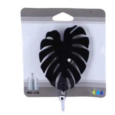 TENDANCE Kuka za list 5,8x3,8x9,5cm poliresin, crna
