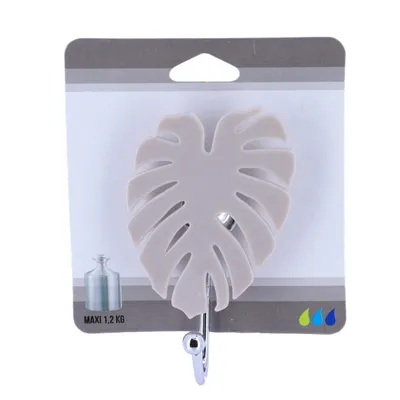 TENDANCE Kuka za list 5,8x3,8x9,5 cm poliresin, siva