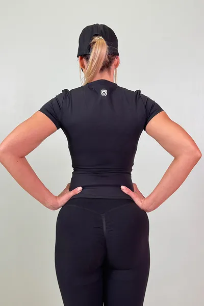 Speed Active Ženska sportska majica Noire, Crna