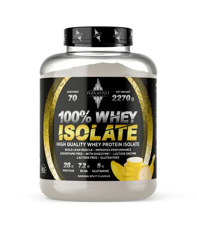 Azgard Whey Isolate 100 %, 2270 g, Banana split