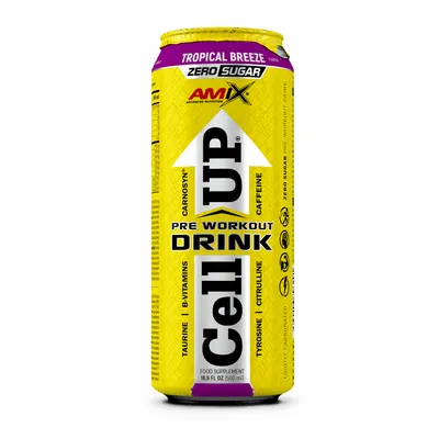 AmiX, CellUp Energetsko piće, 500 ml, Tropical breeze