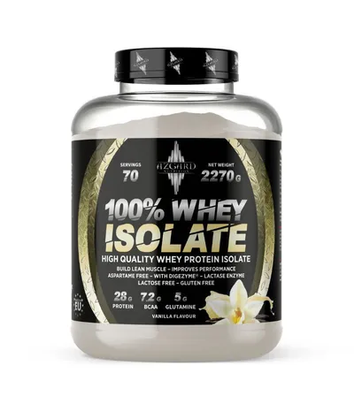 Azgard Whey Isolate 100 %, 2270 g, Vanila